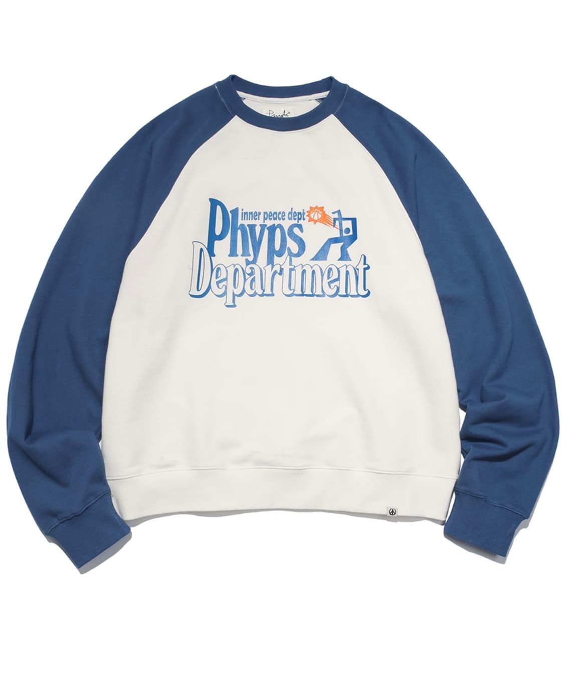 BASKETBALL SHOT RAGLAN CREWNECK IVORY / 상품이미지2