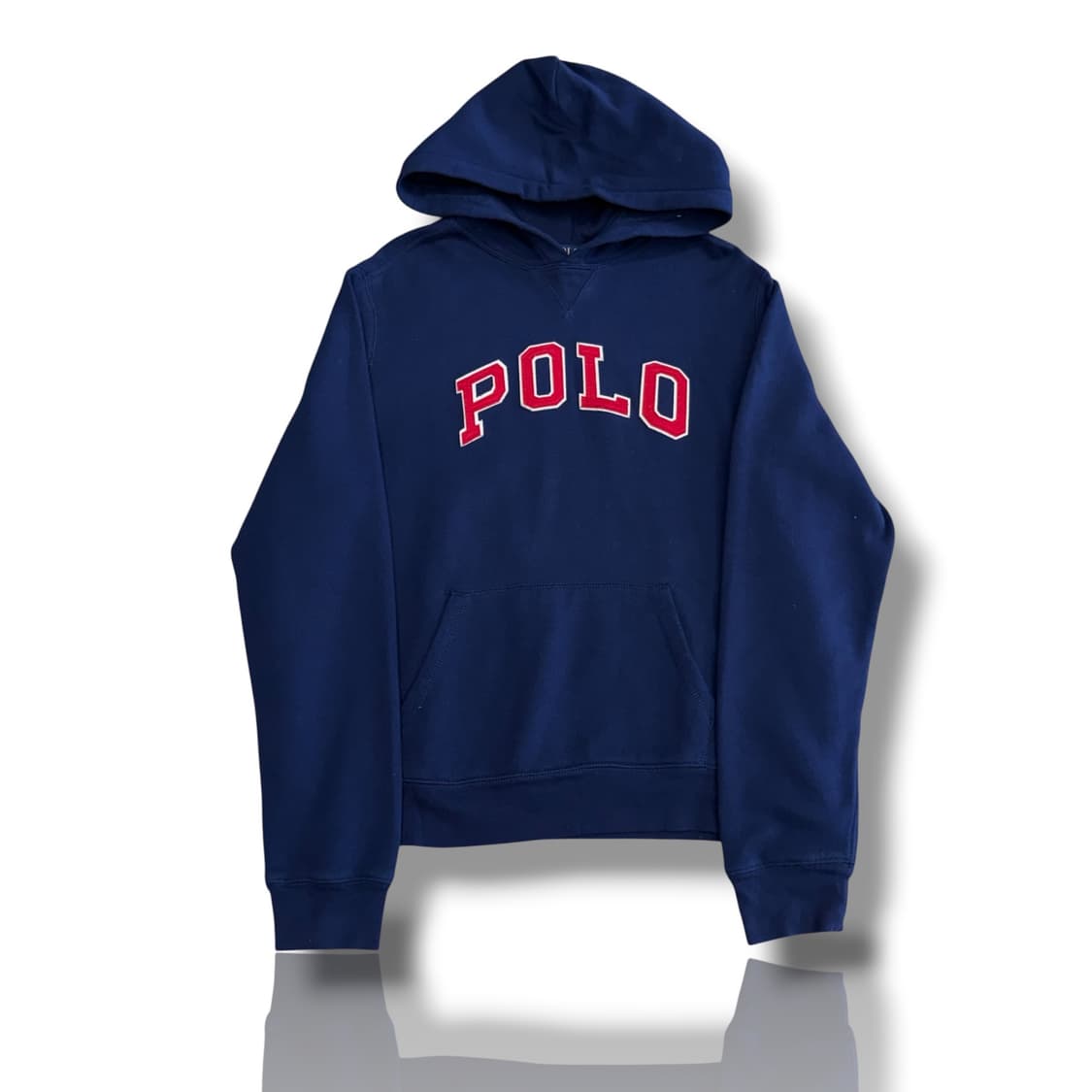 폴로 랄프로렌 S POLO 스펠아웃 네이비 후드티 상품이미지1