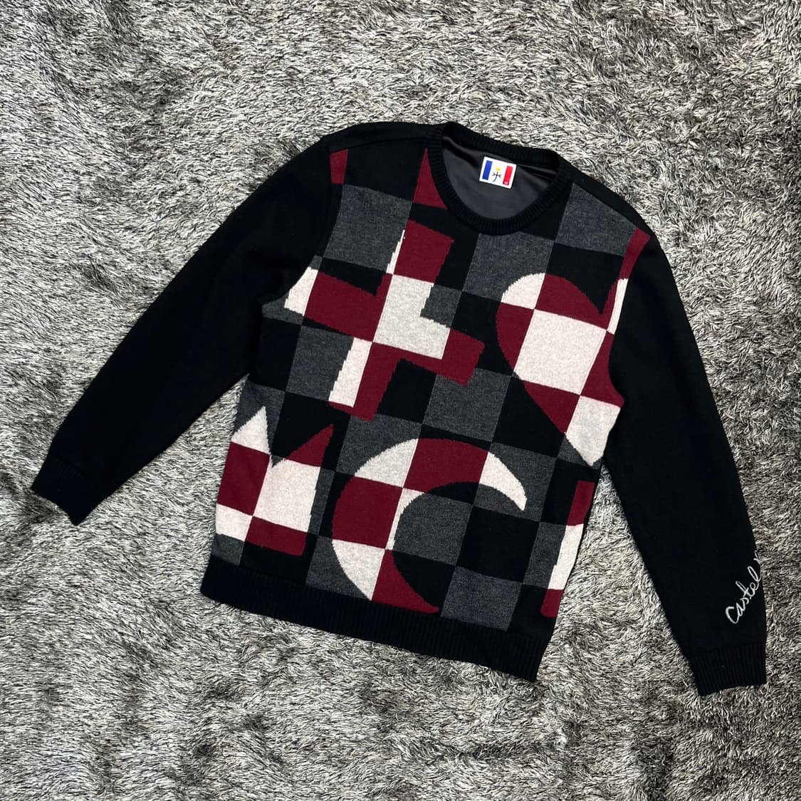 까스텔바작 방풍 울 니트 (105) 상품이미지1