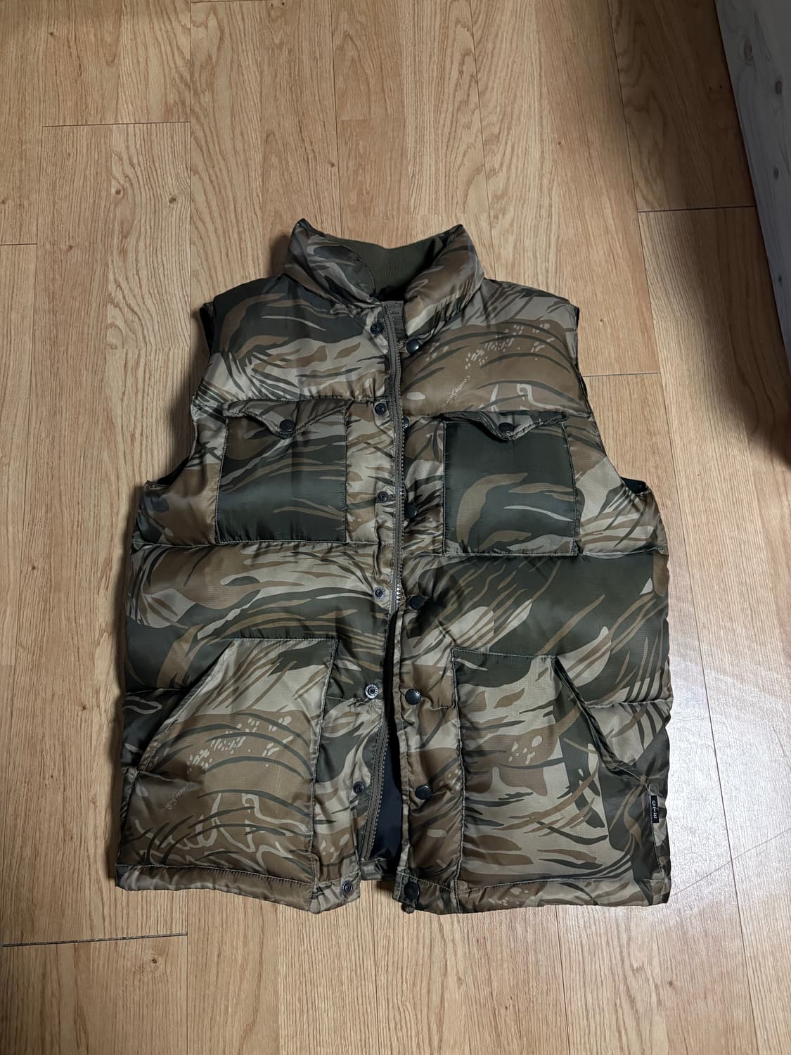 Cootie 카모 패딩조끼  상품이미지1