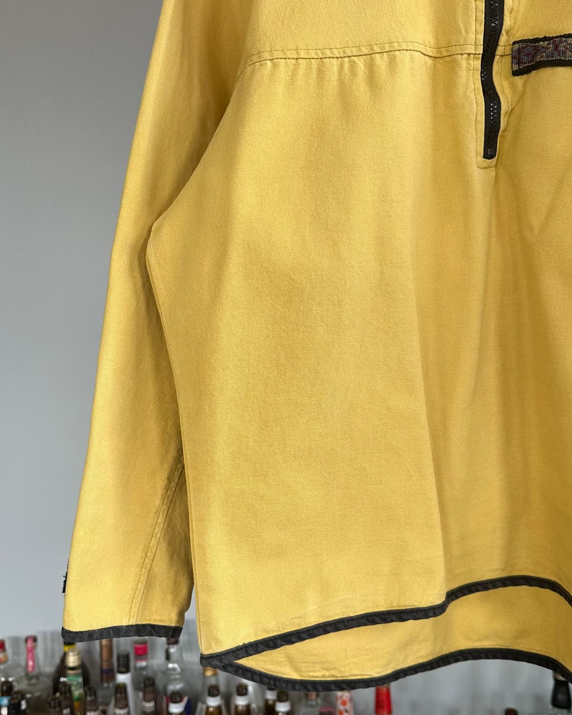 [M]KABU 카부 USA 빅 엘에스 쏘로우 캔버스 하프 셔츠 상품이미지4