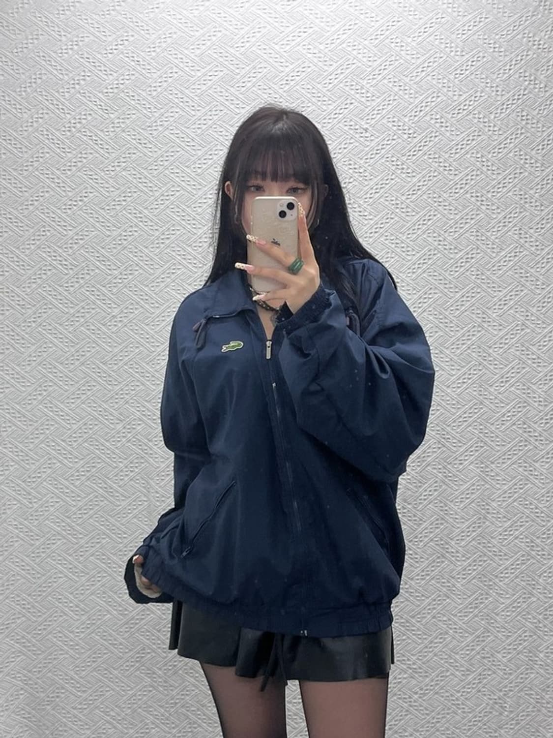 라코스테 스포츠 올드스쿨 테크웨어 블루종 워크 자켓 5 C09858 상품이미지1