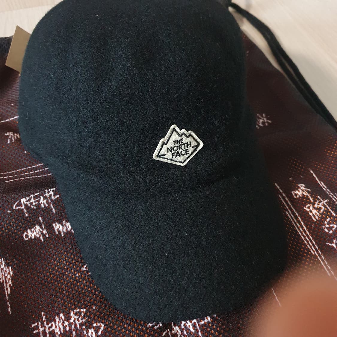 새제품) 노스페이스 시티 울100% 볼캡 모자 로고패치 블랙 NE3 상품이미지2