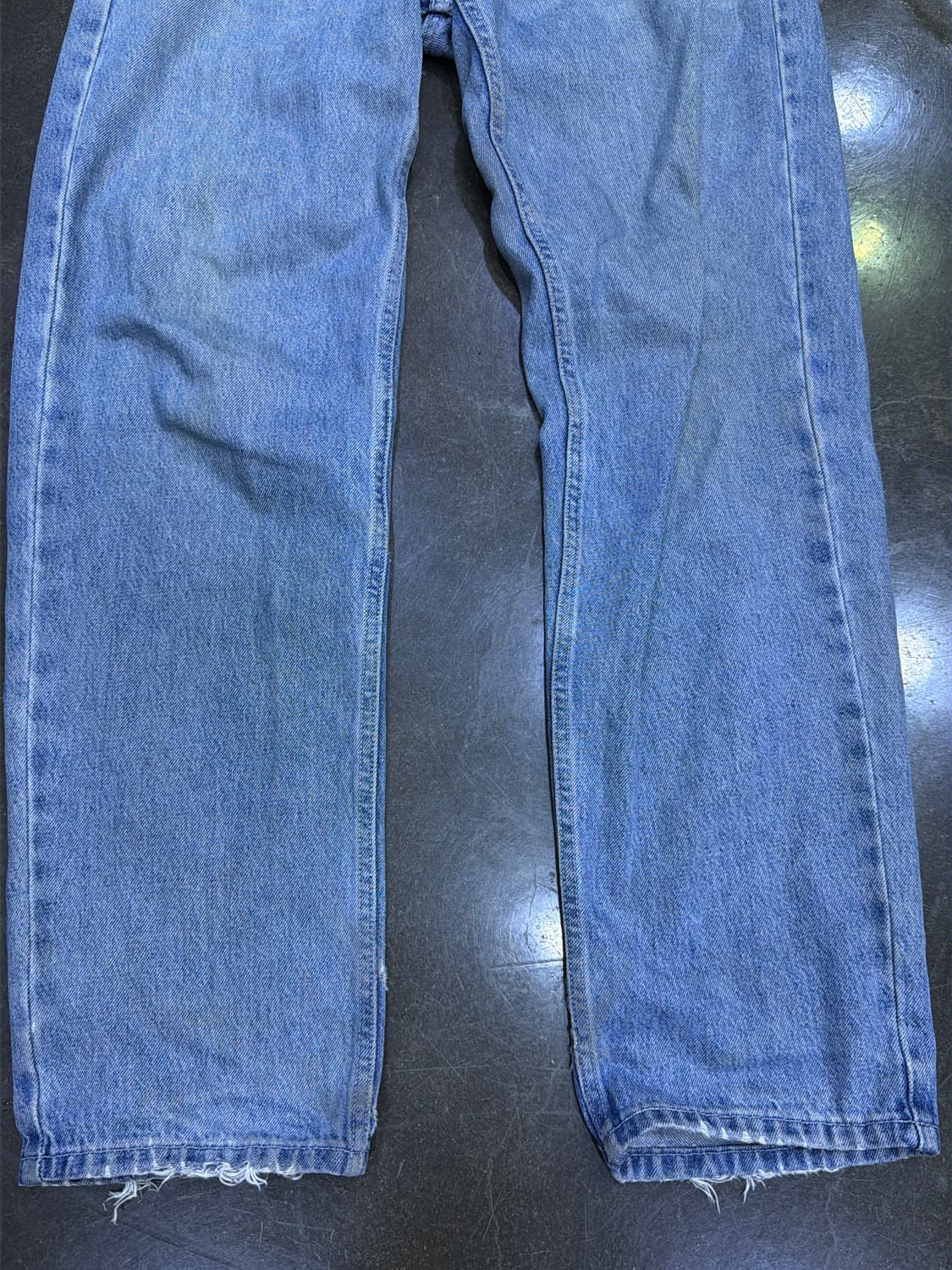 리바이스 실버탭 루즈 스트레이트핏 빈티지 워싱 데님팬츠 28 상품이미지7