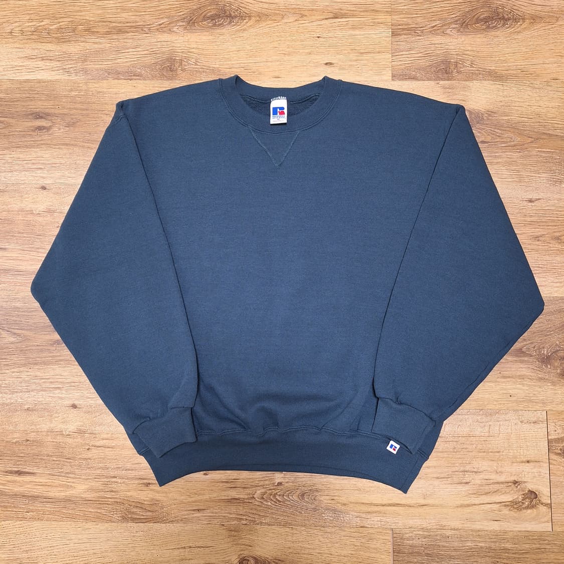 90s 러셀 스웻셔츠 다크그린 XL 상품이미지2