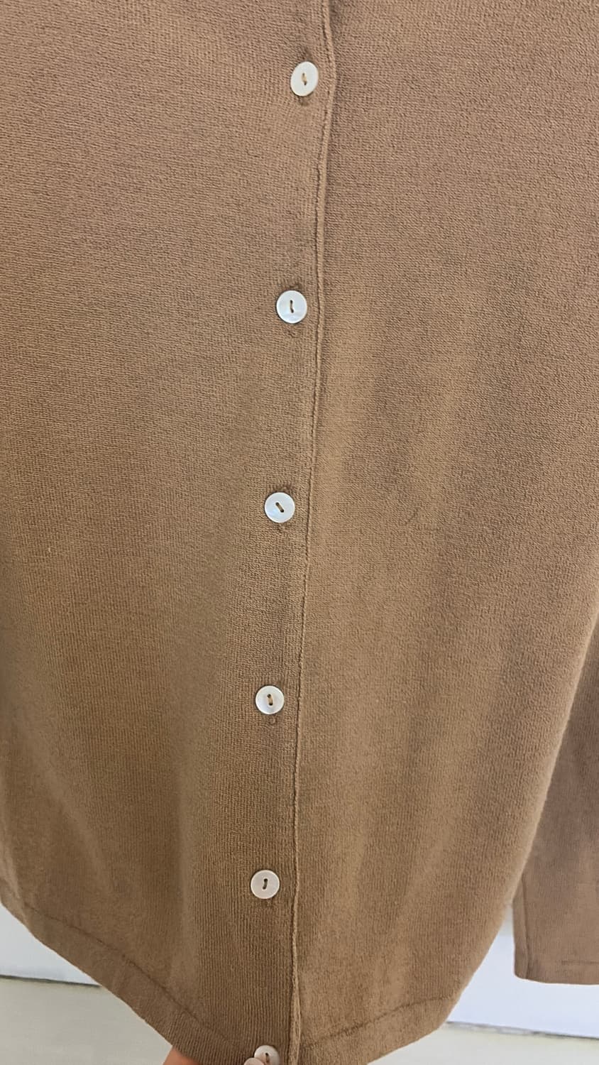  버버리 카멜 가디건 44,55 정품  상품이미지4