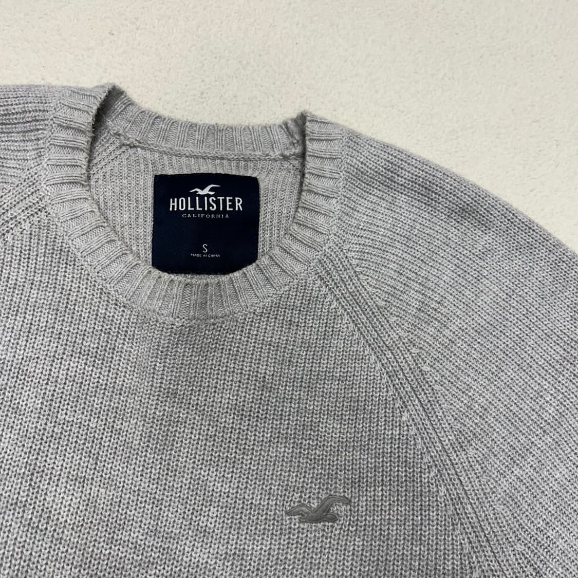 Hollister gray gradient knit 상품이미지6