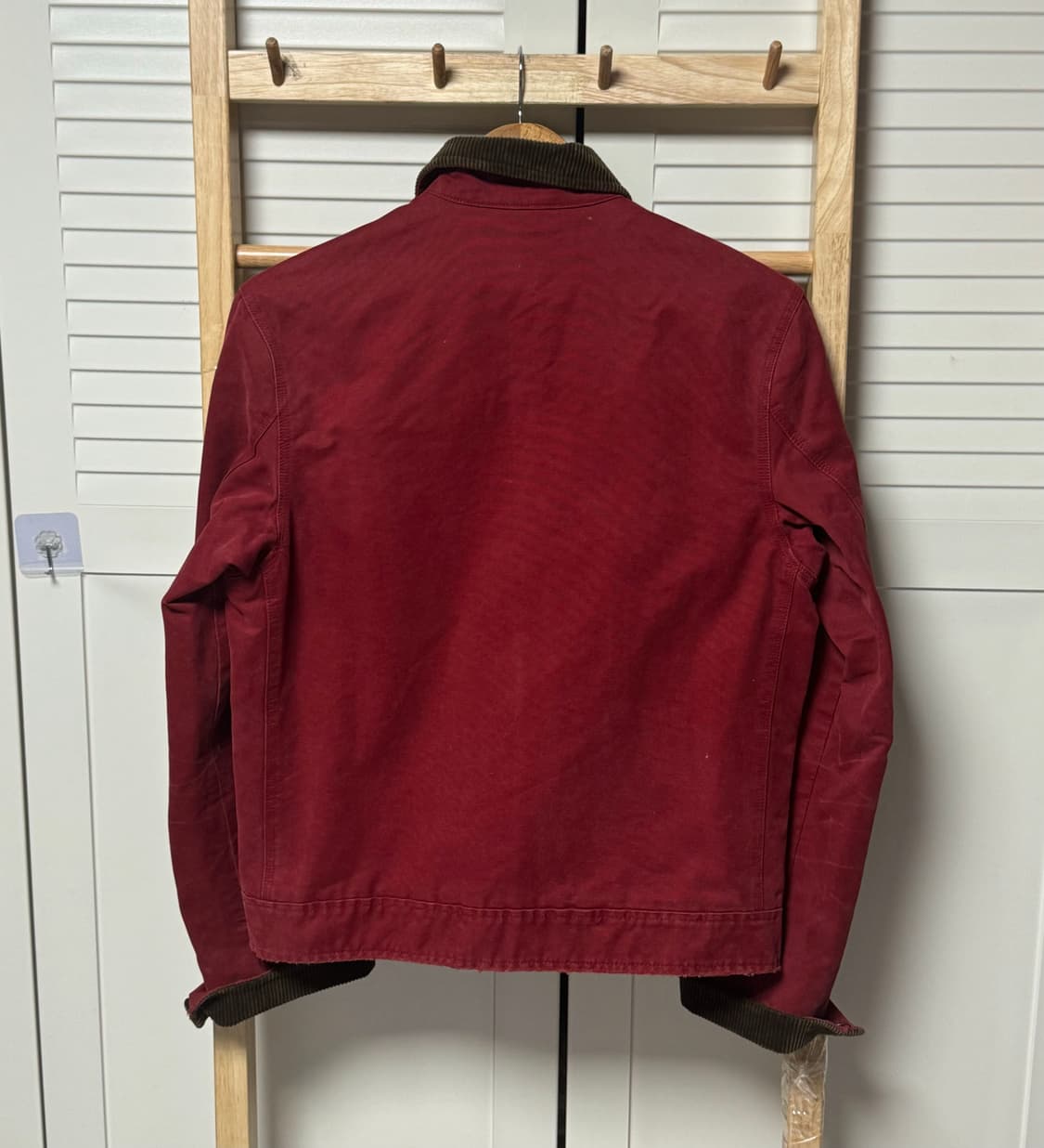 폴로 랄프로렌 디트로이트 버건디 워싱 워크 자켓  상품이미지4