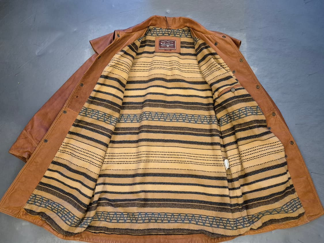 90s Marlboro classics duster cape coat 상품이미지4