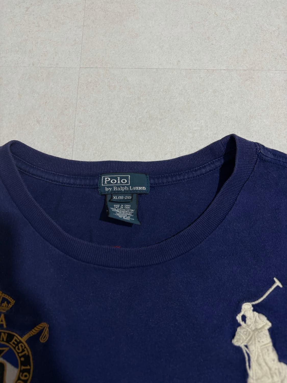 폴로 빅포니 올드스쿨 프랑스 롱슬리브 95 최종가 상품이미지4