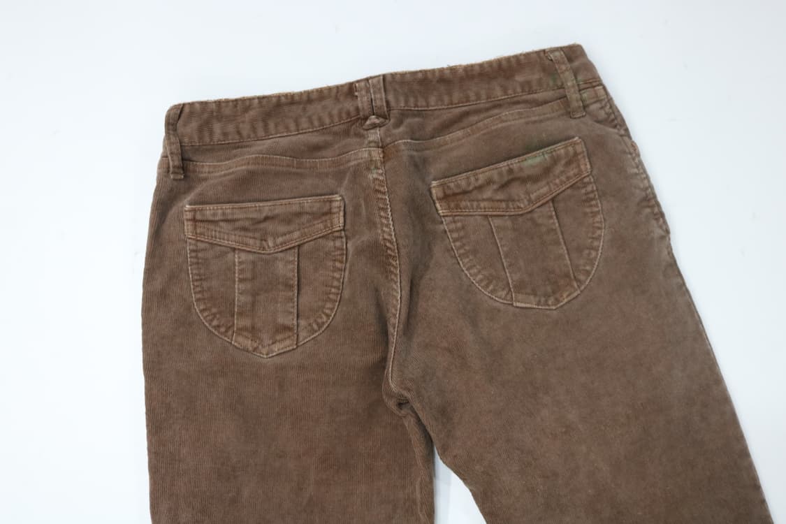 Flash Report 플래시리포트 빈티지 브라운 코듀로이 부츠컷 팬츠 상품이미지8