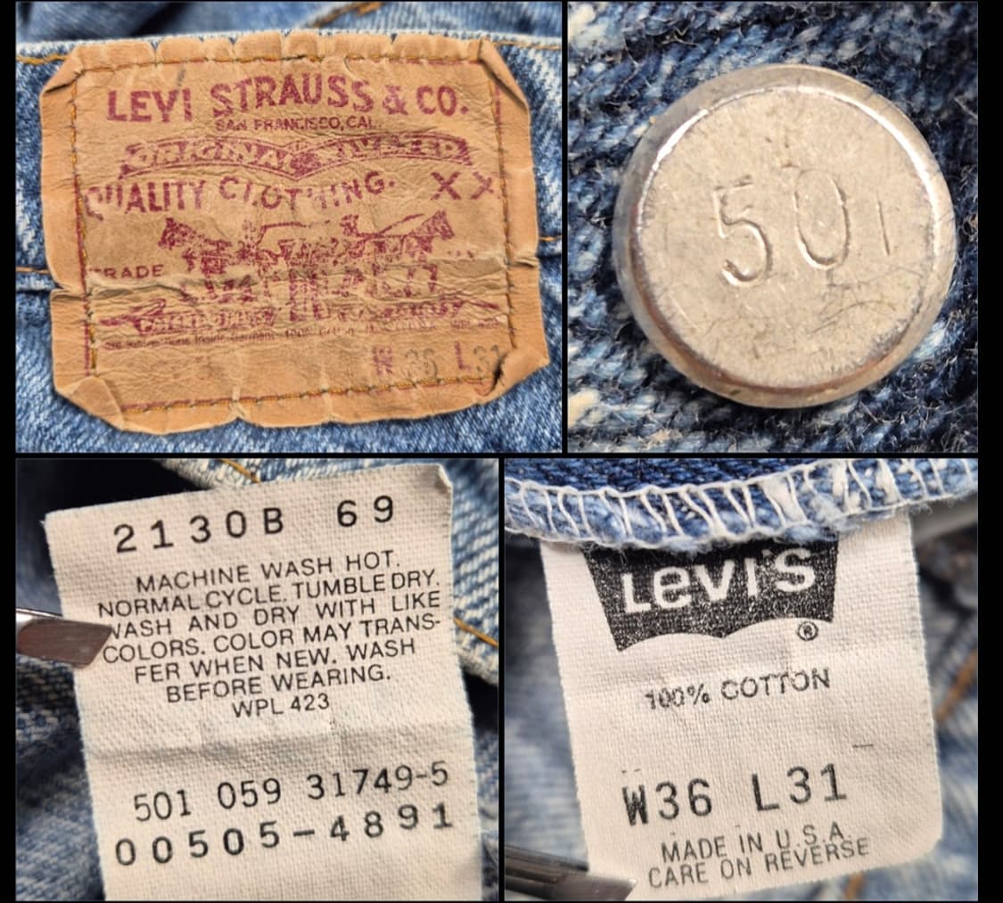 리바이스 90s 505 w36 상품이미지6
