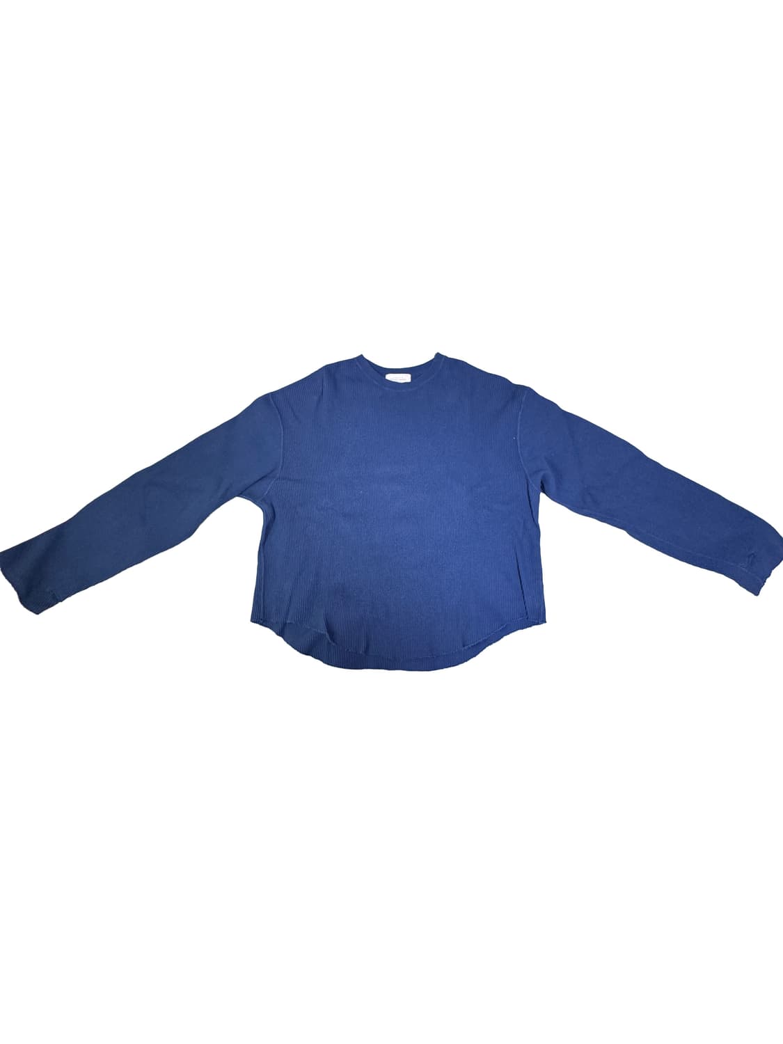 언유즈드 UNUSED thermal 와플 롱슬리브 블루 3 상품이미지3