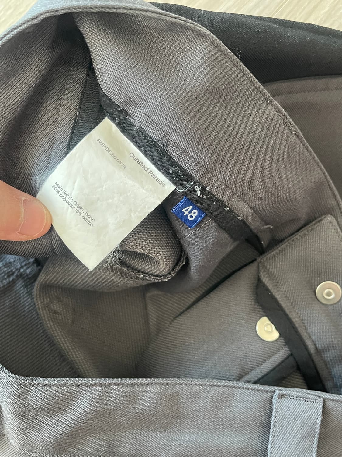 48사이즈 큐레이티드 퍼레이드 ideal trouser 상품이미지5