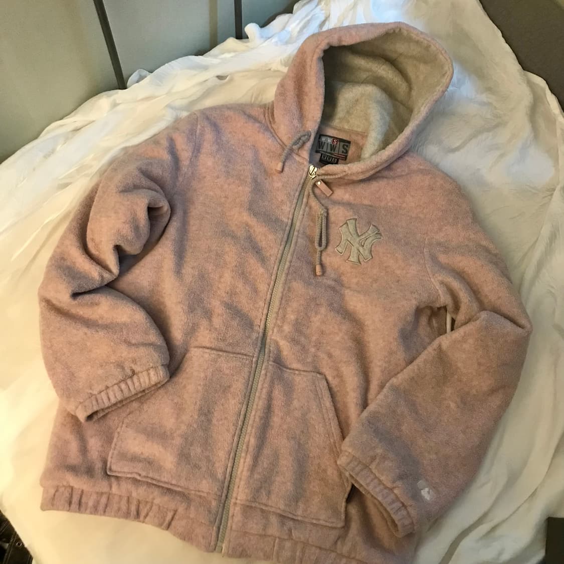 MLB 엠엘비 라떼갸루 뽀글이 누빔 자켓 상품이미지3