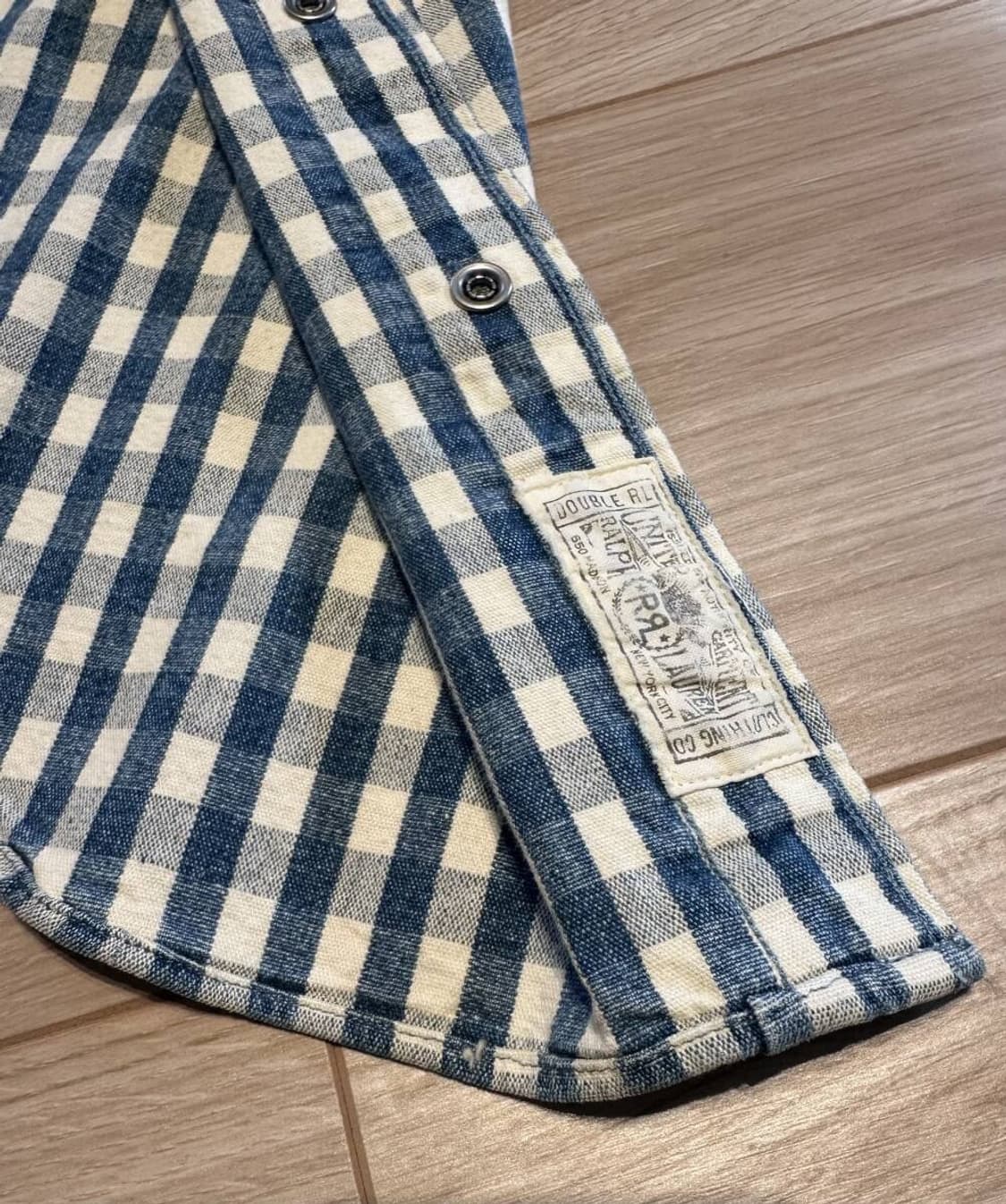 RRL(더블알엘) "Indigo Check Western Shirt" 상품이미지8