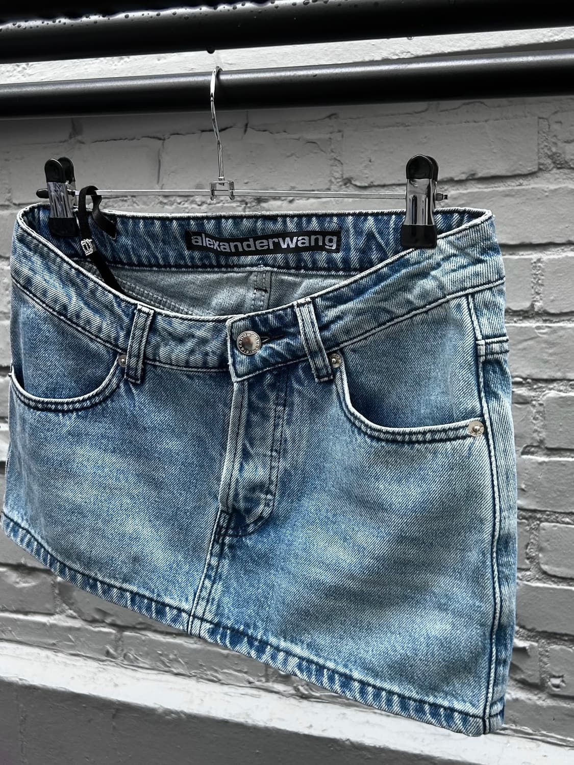 Alexander Wang 언발 스트랩 스커트 상품이미지3