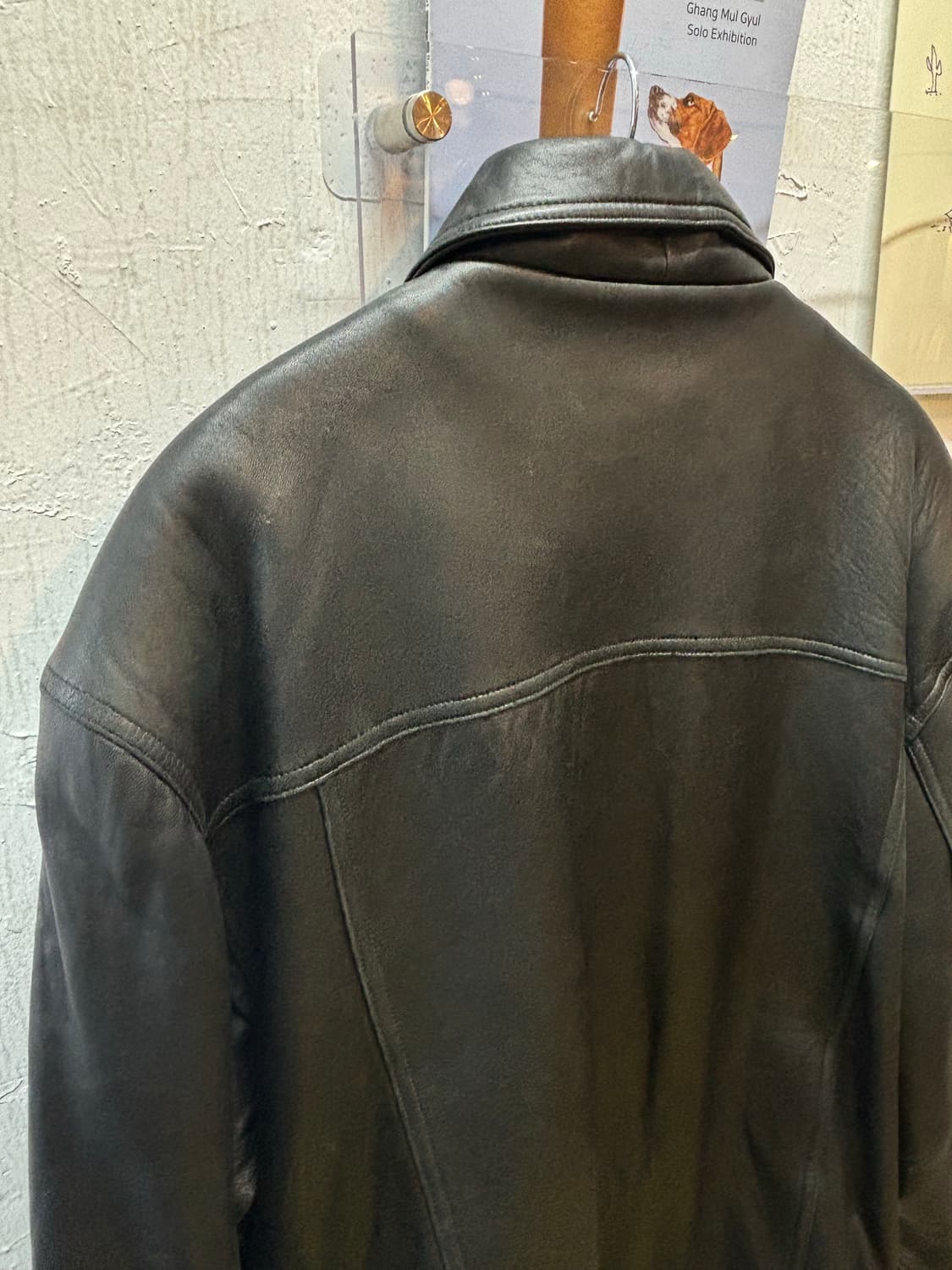 빈티지 가죽 자켓 상품이미지10