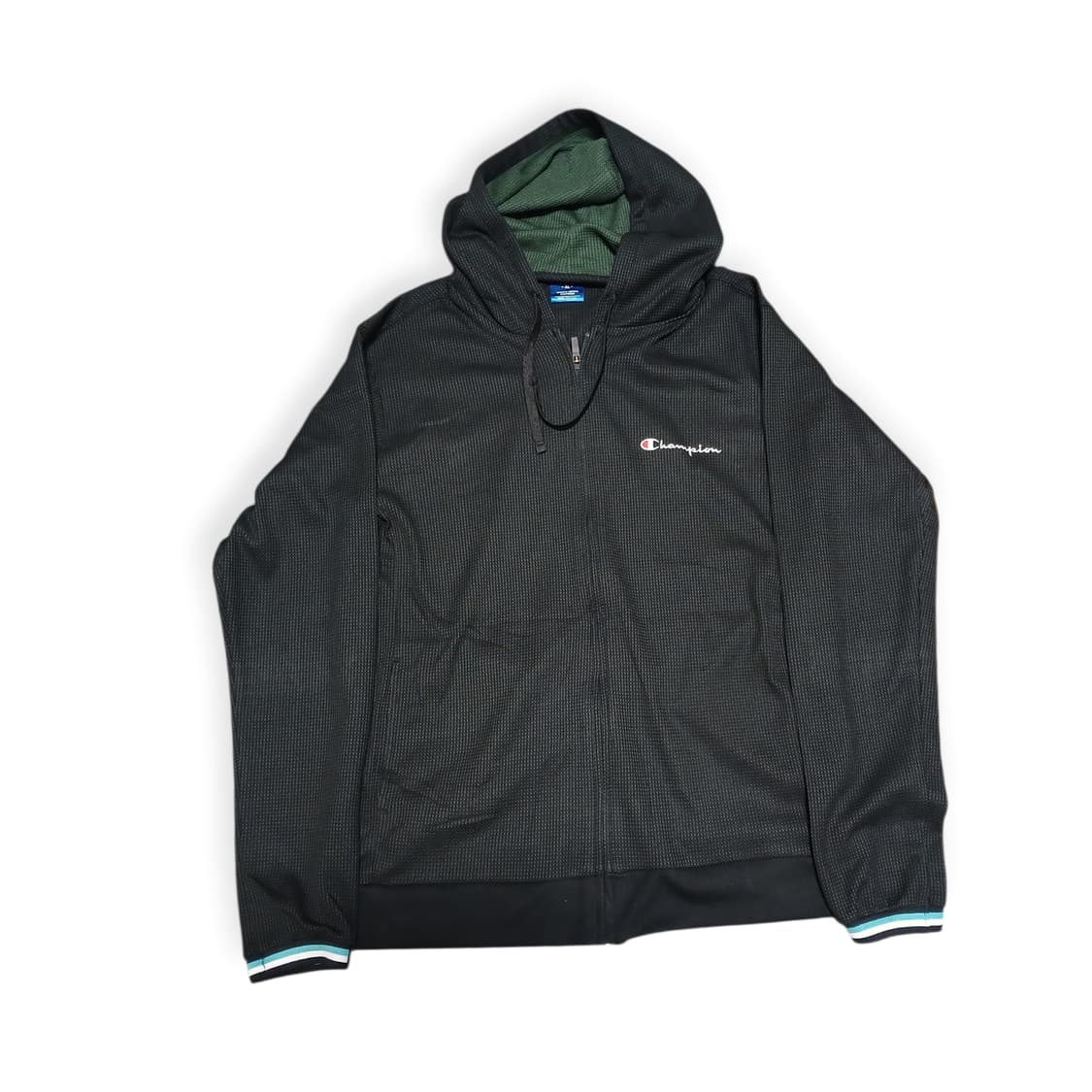 챔피온 매쉬 로고 자수 후드 집업  상품이미지1