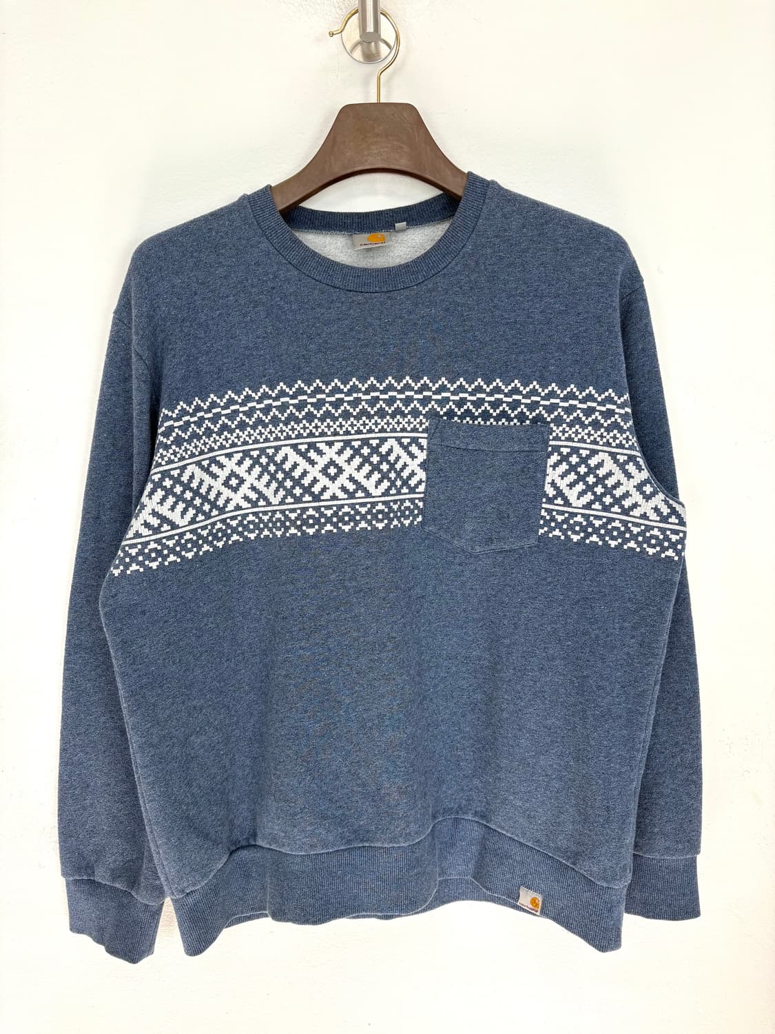 [XL]CARHARTT 블루니트 상품이미지4