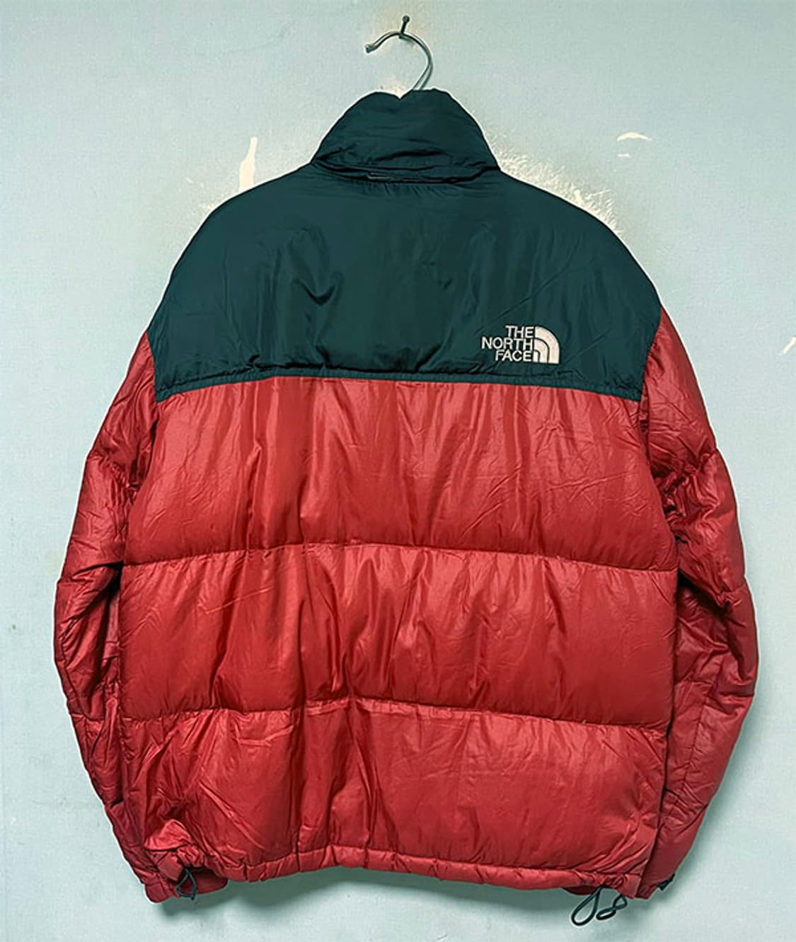 노스페이스700 남자 눕시패딩 구스 빨검 95-100  상품이미지2