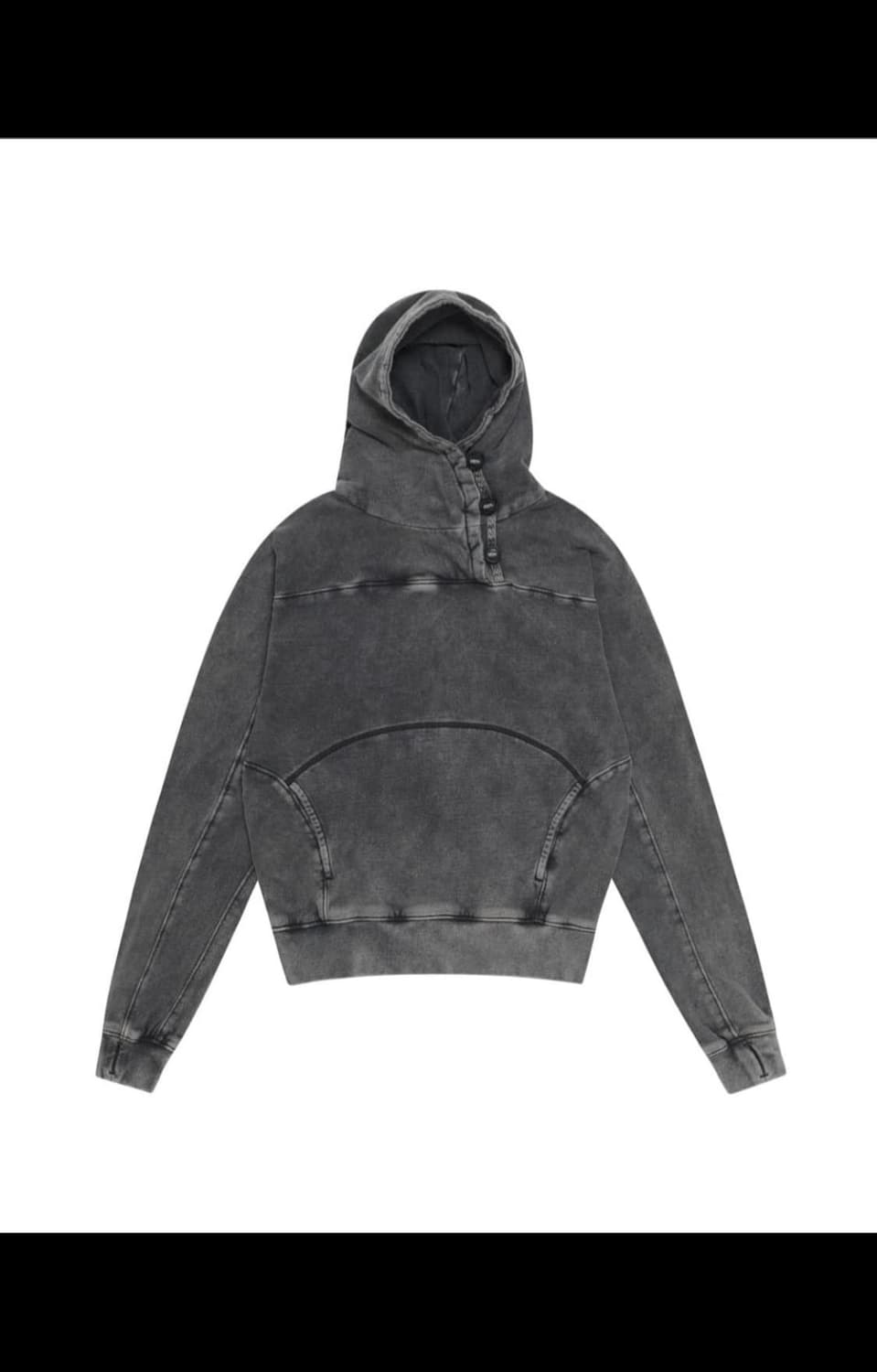 혜인서 HYEIN SEO 버튼후드 차콜(A급) 상품이미지2