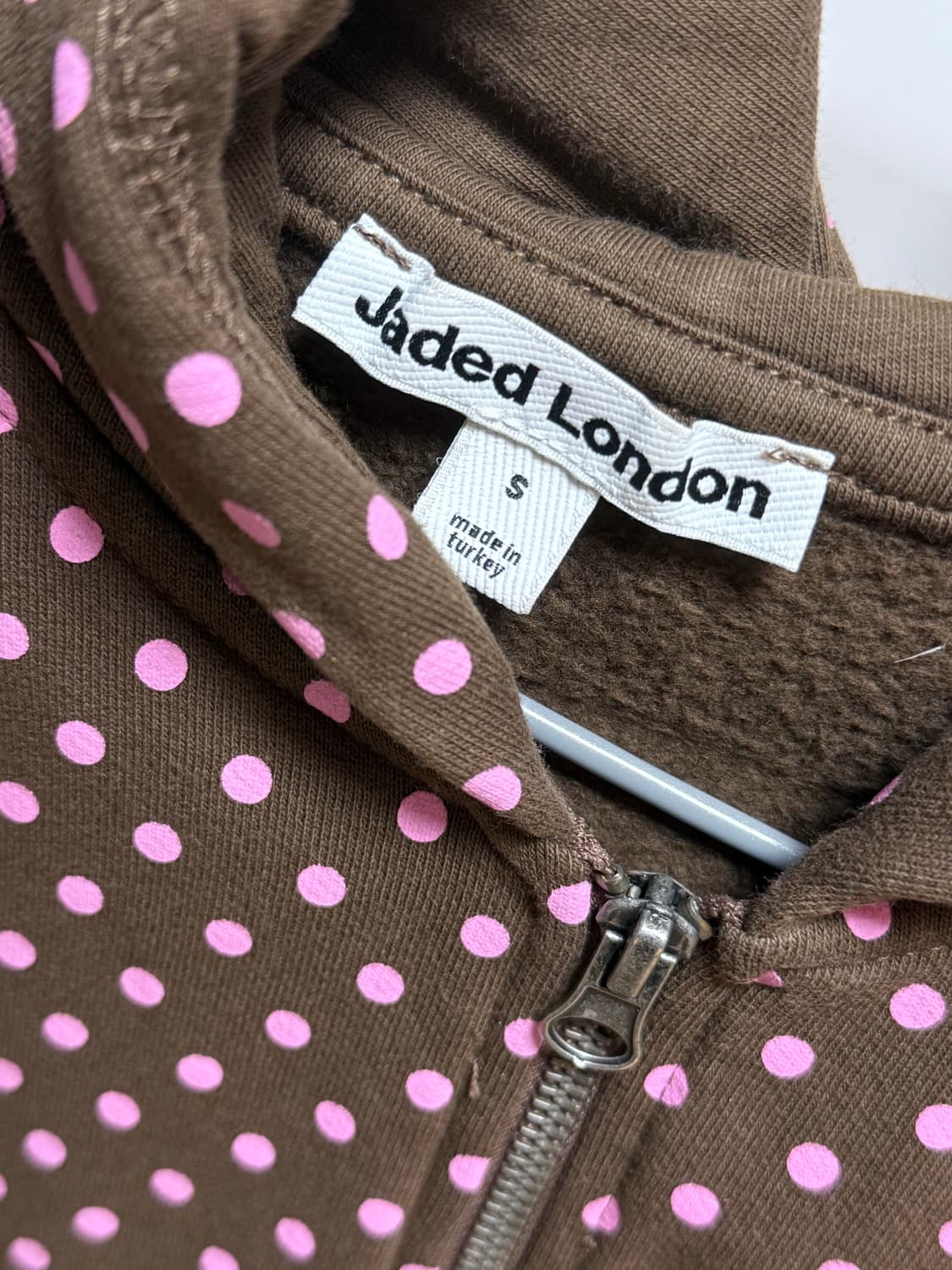 jaded london 후드집업 제이디드런던 도트 후드집업 귀여움! 상품이미지1