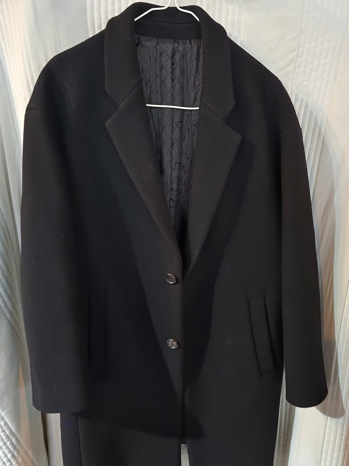 시스템 캐시미어 코트 상품이미지2