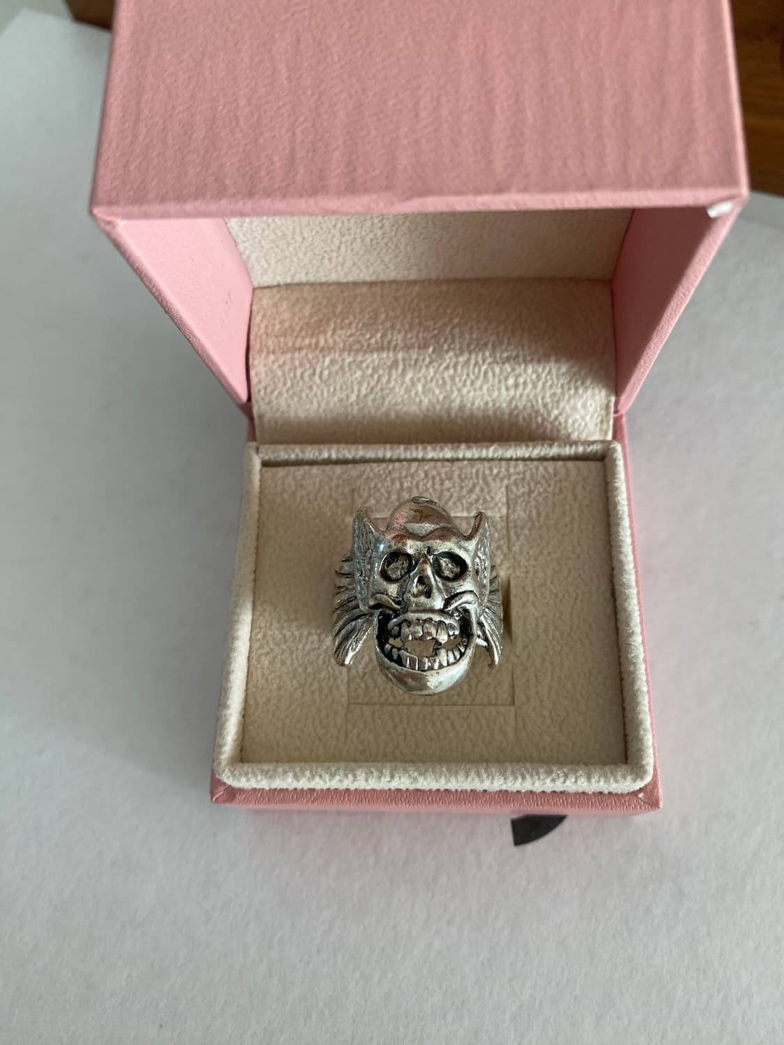 빈티지 해골 반지 링 상품이미지2