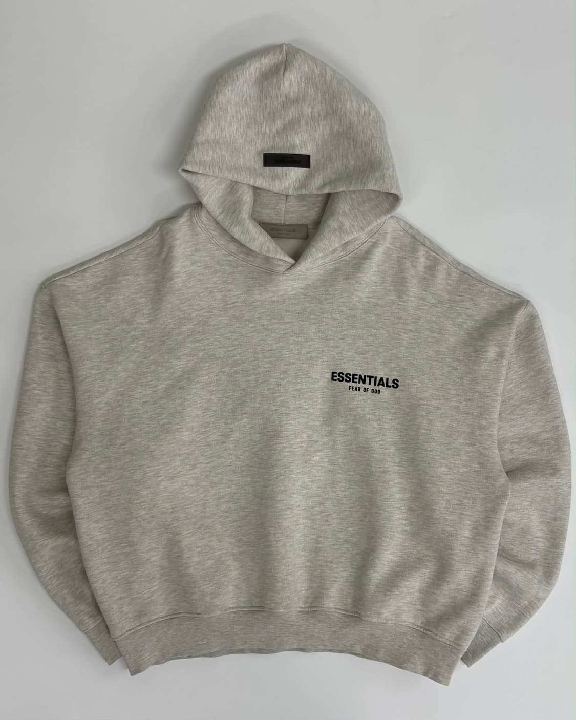 [L] 피어오브갓 에센셜 라이트 오트밀 후드티 스웻 셔츠 상품이미지1
