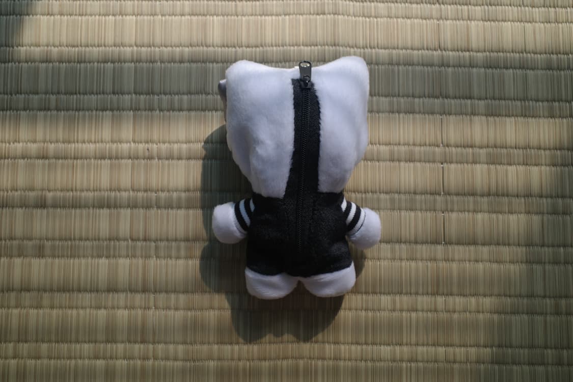 헬로키티 실버 에코백 봉제 인형 상품이미지3