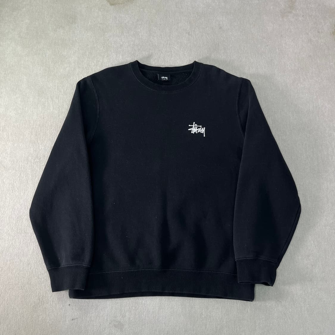 100 스투시 베이직 맨투맨 상품이미지2