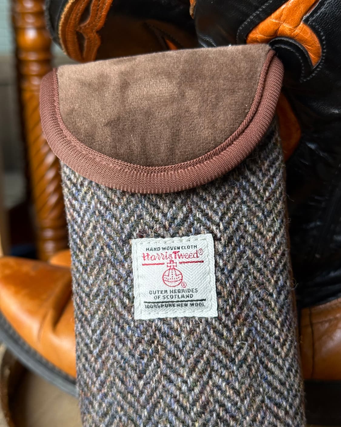 해리스트위드 해링본 울 케이스 상품이미지7