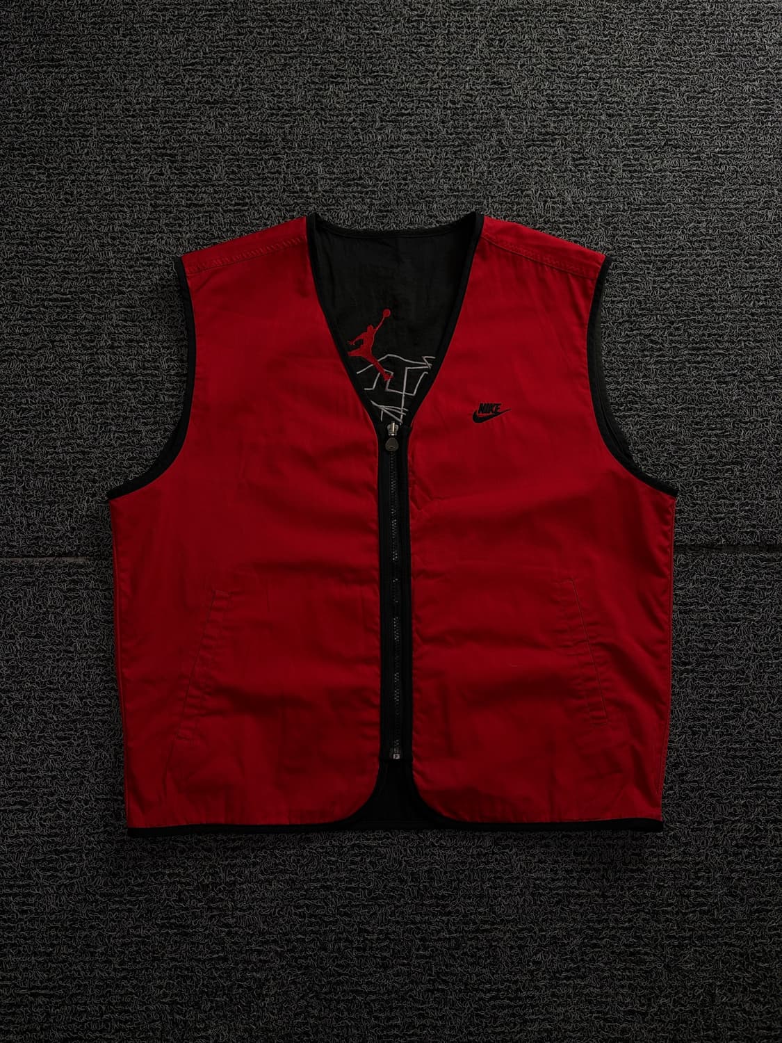 90s 나이키 에어조던 빅로고 올드스쿨 리버서블 테크 베스트 1799 상품이미지6