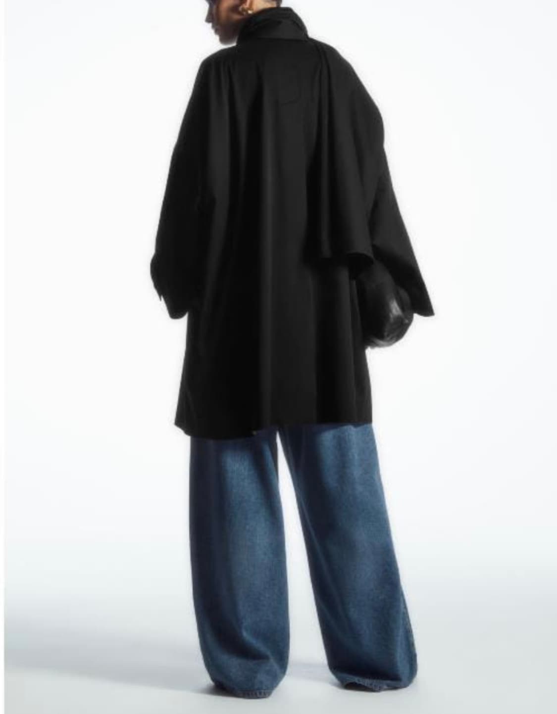 코스 스카프 디테일 오버사이즈 트랜치코트 L-LX 새상품 상품이미지9