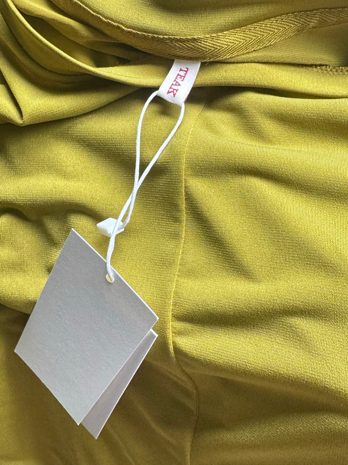 티크 teak 슬림 티셔츠 반팔 티 새상품 slim t-shirt 올리브 상품이미지2