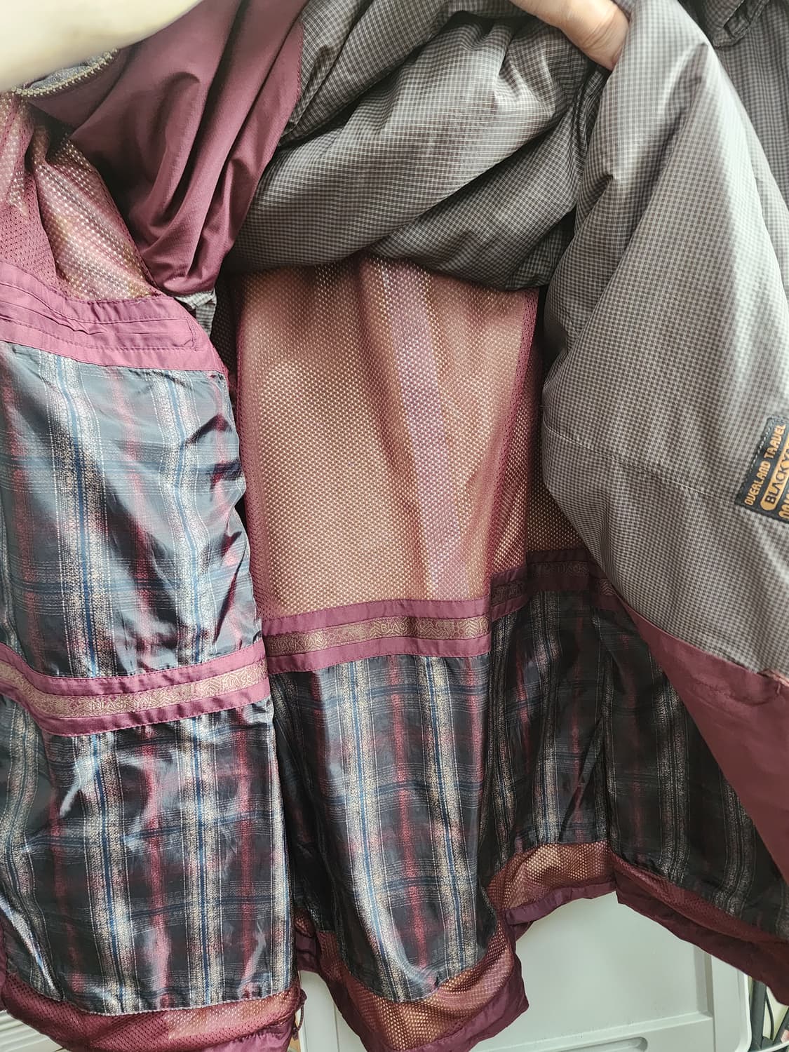 블랙야크 바람막이 고어텍스 자켓 L 100(남) ☆안감자켓 탈부착 가능 상품이미지5