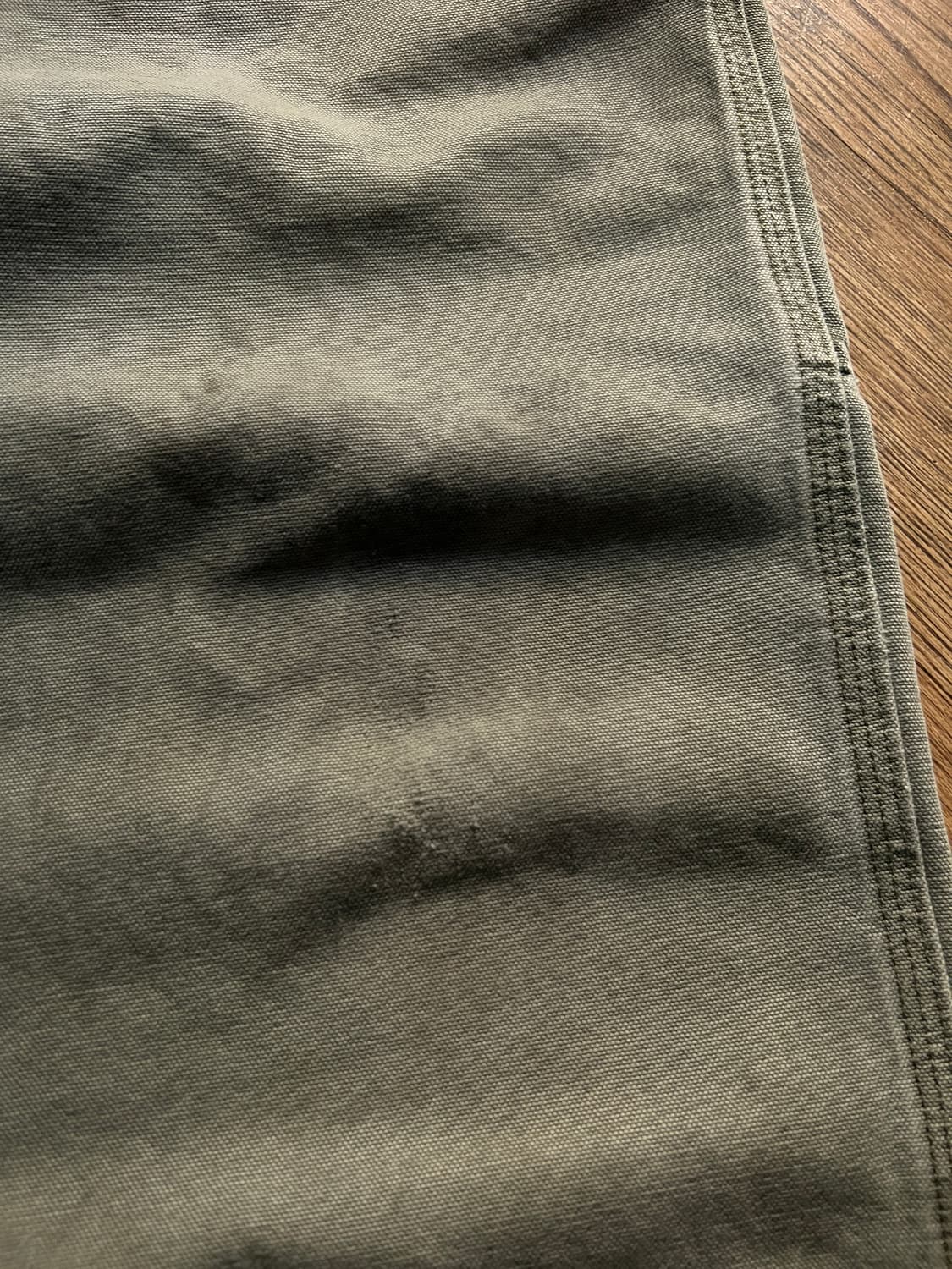 [36]칼하트 Made in USA 더티워싱 모스그린 싱글니 워크 팬츠 상품이미지5