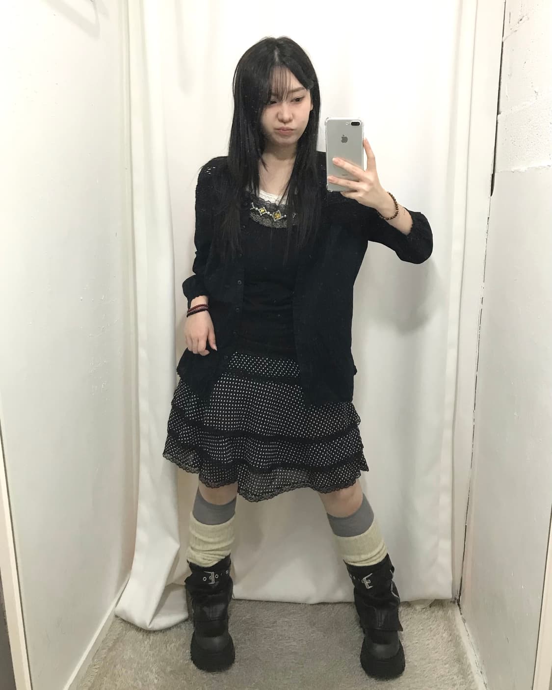 블랙 도트 코디 세트 🖤 상품이미지2