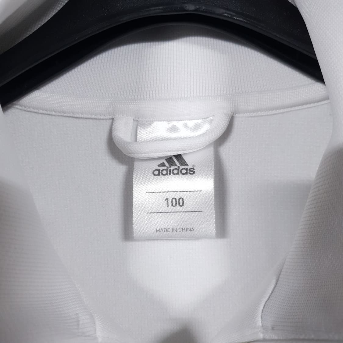 L 아디다스 희귀 대장급 독일 화이트 실버 트랙탑 져지 집업 자켓 100 상품이미지7