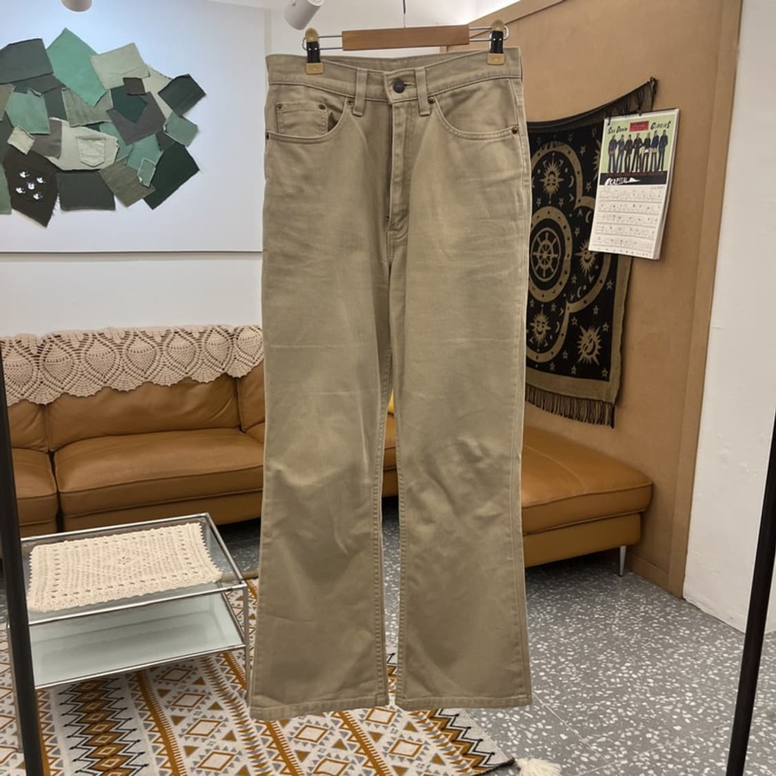리바이스 517 빈티지 오트밀 부츠컷 코튼팬츠 30인치 C10806 상품이미지3
