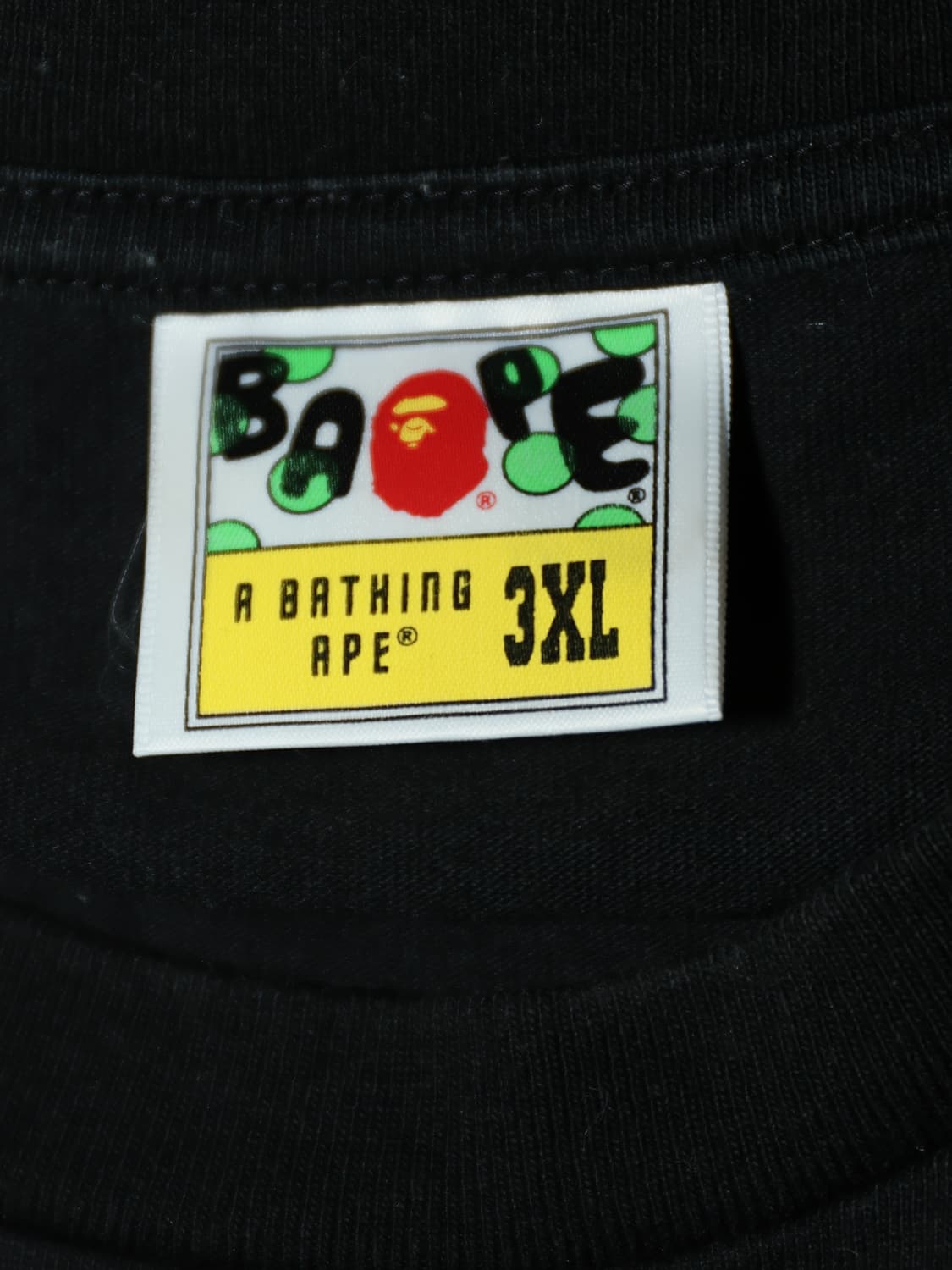[정품]베이프 샤크 지퍼 그래픽 민소매 티셔츠 블랙 3XL 상품이미지6