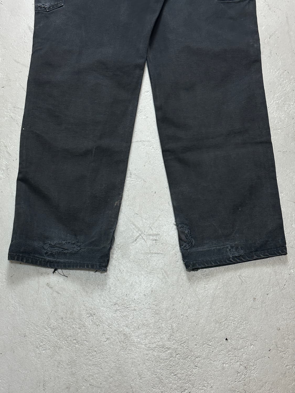 OG 칼하트 B136 더블니 블랙 칼하트 썩블니 워크팬츠 상품이미지8