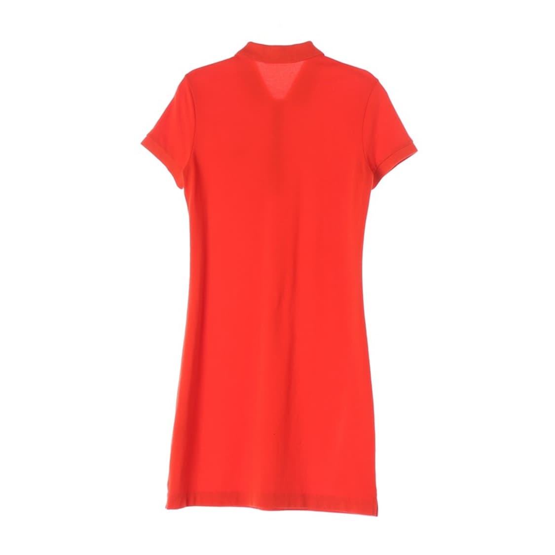 라코스테 우먼스 슬림핏 피케 원피스 레드 36 상품이미지2