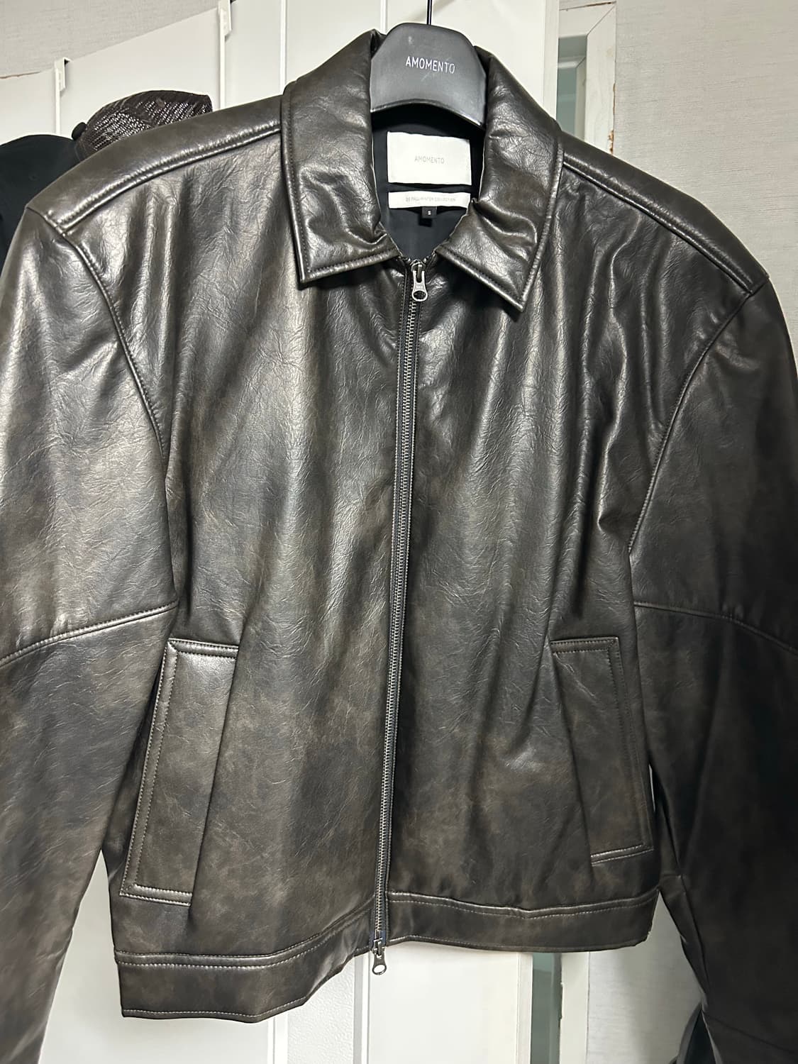 아모멘토 레더자켓 상품이미지2