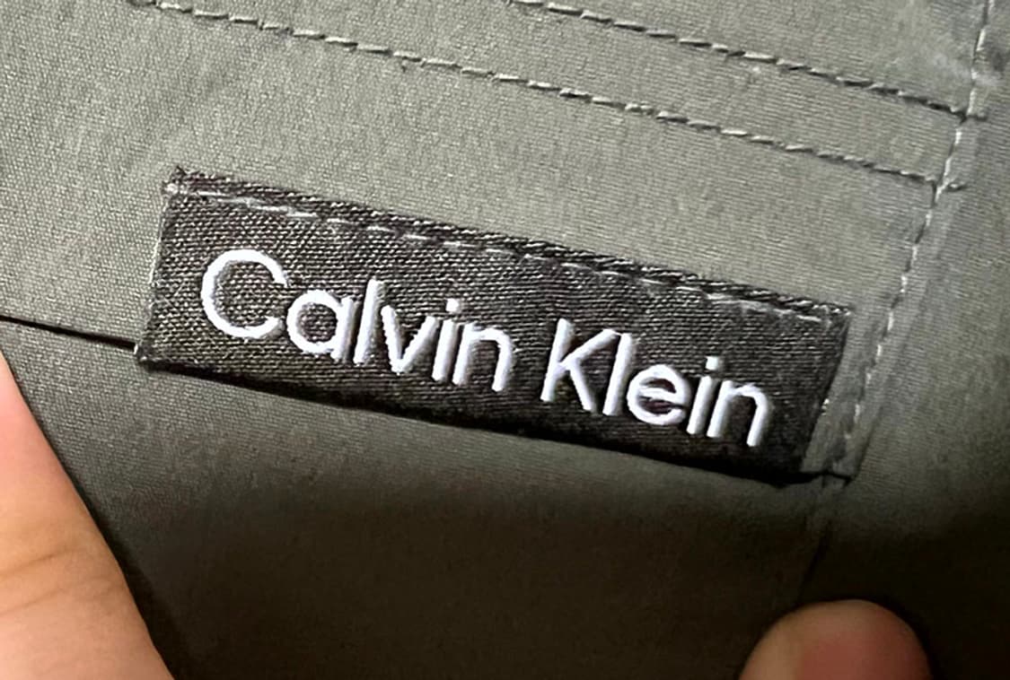 캘빈클라인 퍼포먼스 우븐 남자 반팔티 피스테 새상품 L 100-105 상품이미지4