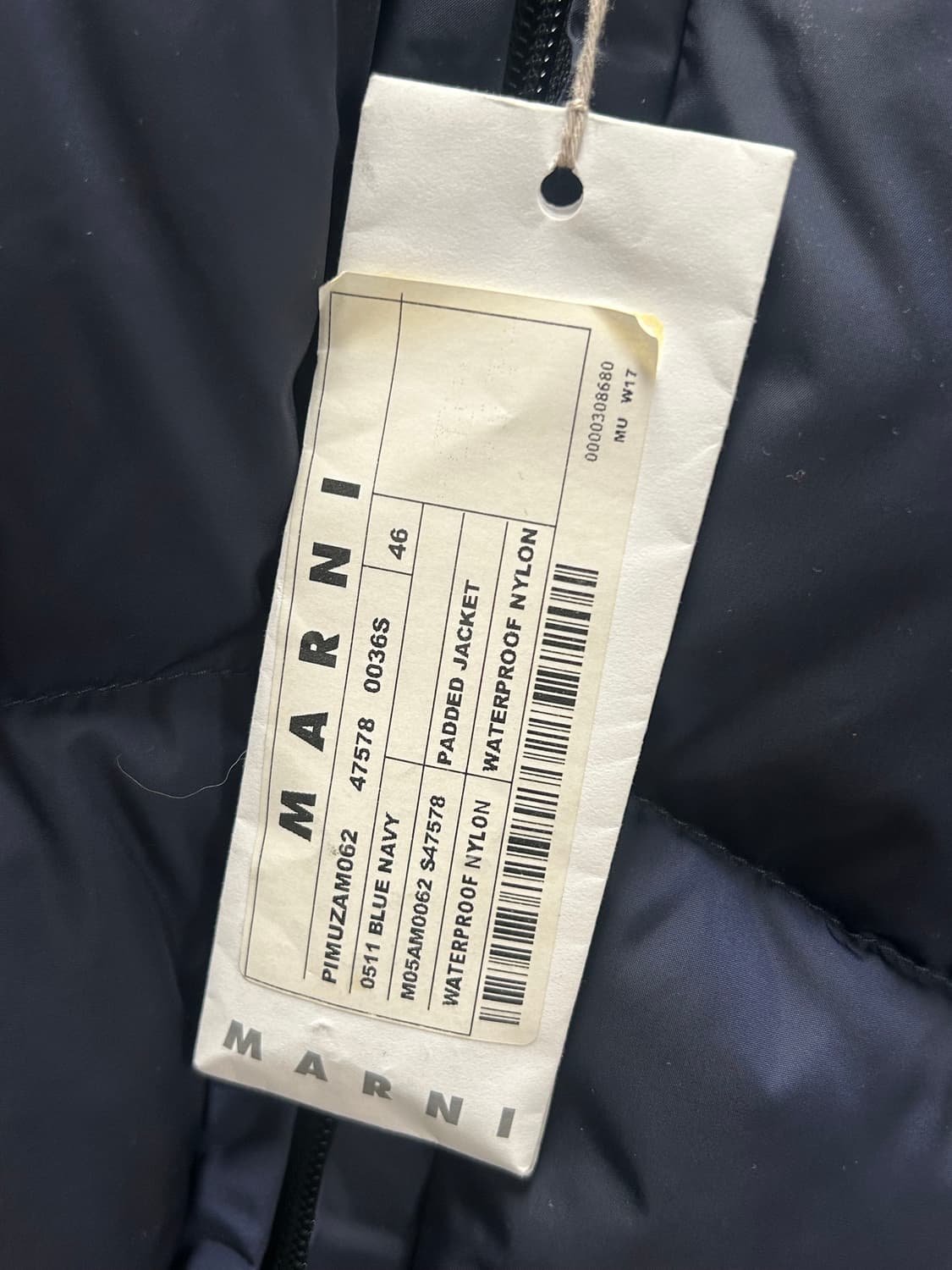 MARNI 마르니 다운 자켓 상품이미지8