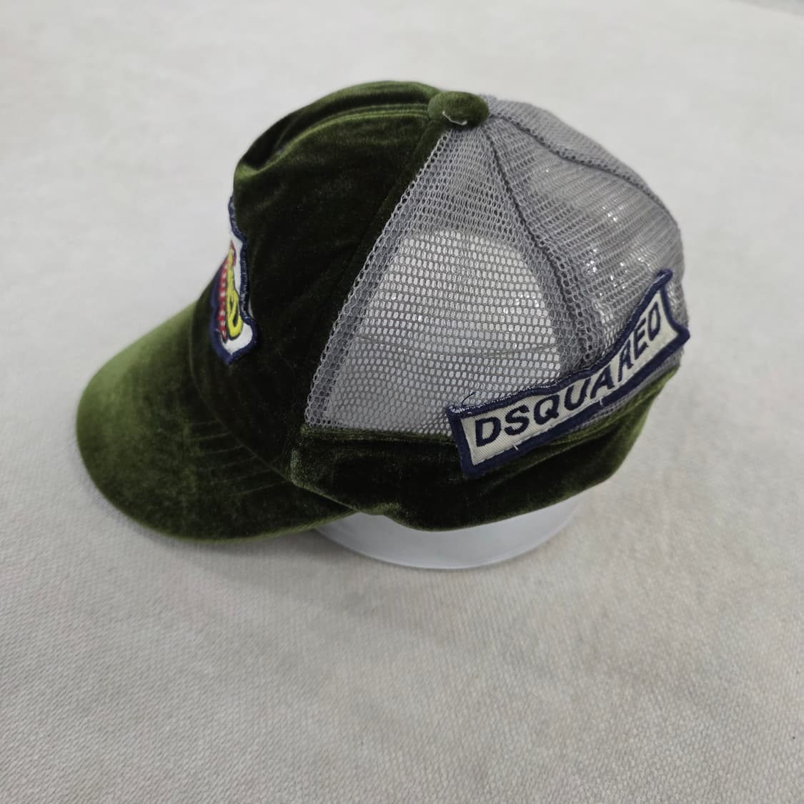[실측] 디스퀘어드 벨벳 메쉬 볼캡 0220J 상품이미지3