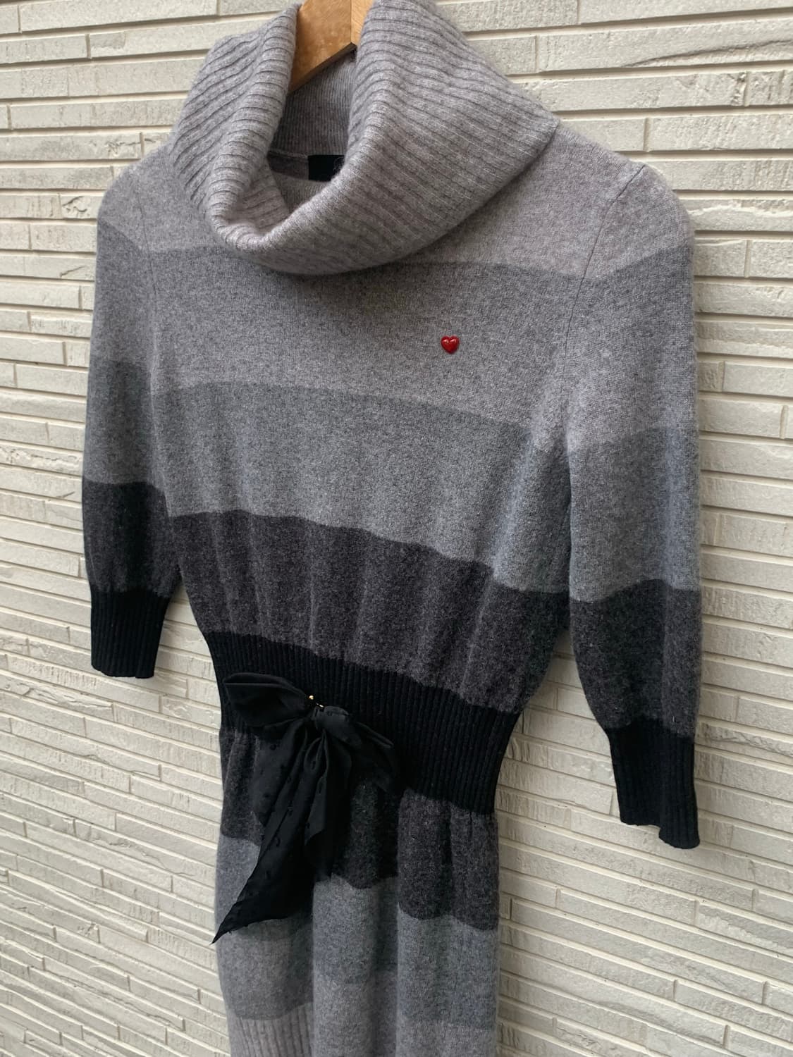 모스키노 리본 니트 원피스 상품이미지8