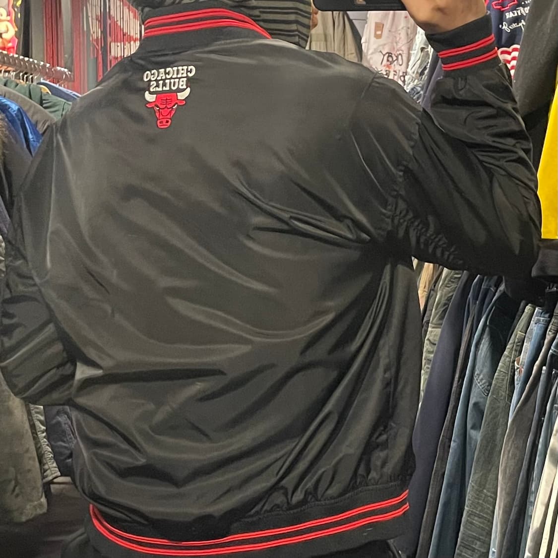 [IM] NBA 시카고 블랙 코치자켓 상품이미지6
